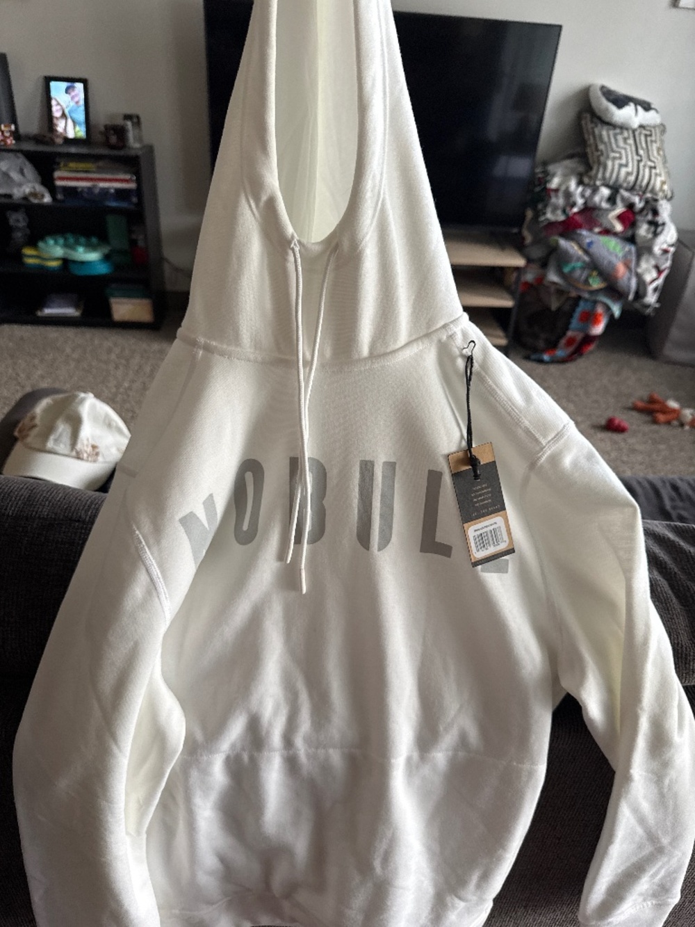 White NoBull Men’s Hoodie
